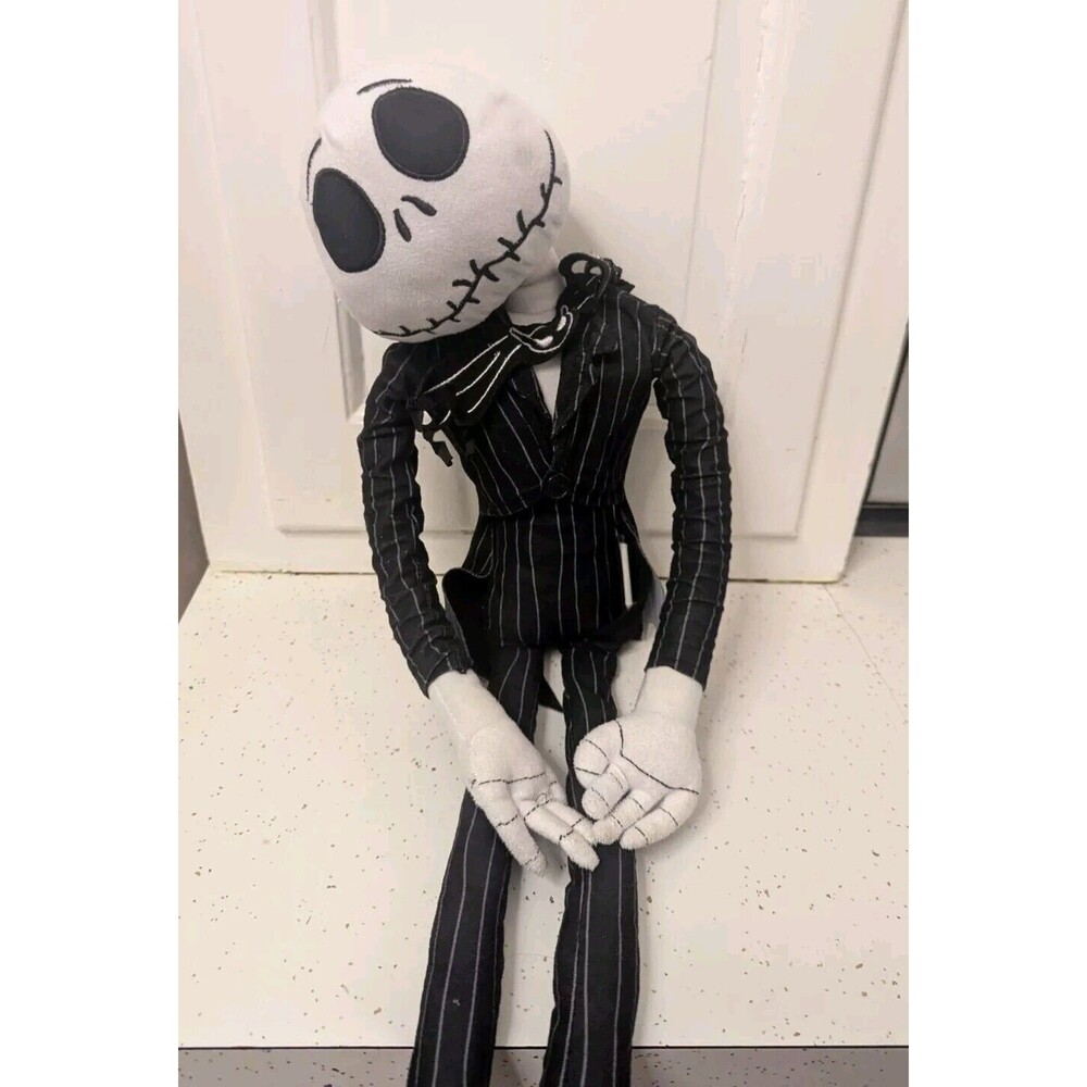Disney Tim Burton's Nightmare Before Christmas 28" Plush Jack Skellington